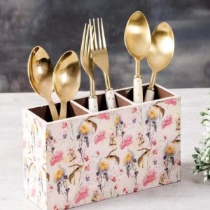 Wooden Cutlery Holder