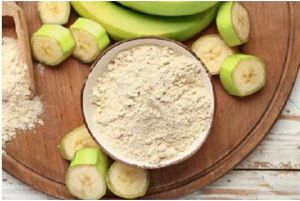 Organic Dried Banana Powder, Packaging Type : Plastic Pouch