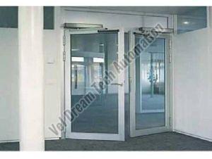 Polished Aluminium Automatic Swing Door For Office, Hotel