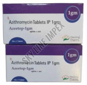 Azeetop Tablets, Composition : Azithromycin