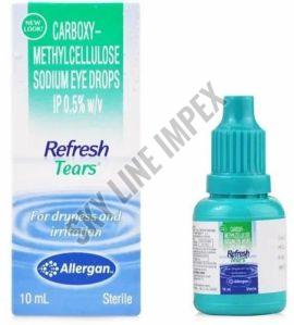 Refresh Tears Eye Drops, Form : Liquid, Bottle Size : 10 Ml