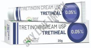 Tretiheal Cream, Color : White, Grade : Medicine Grade