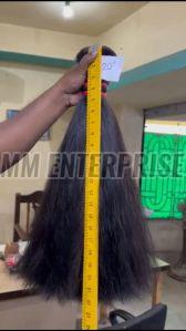 20 Inch Black Double Drawn Human Hair