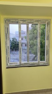 2.5 Track UPVC Sliding Window with Mosquito Net