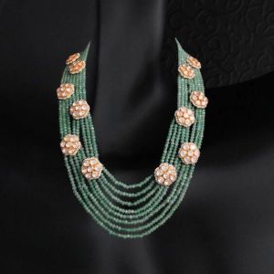 Vrindavan Vaatika Necklace Set