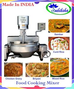 SUBIKSHA Gas Electric Semi Automatic Cooking Mixer Machines