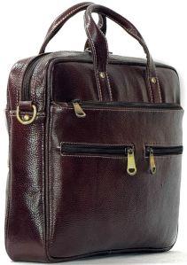 11.5 X15 X 2.5 Inch Leather Laptop Bag