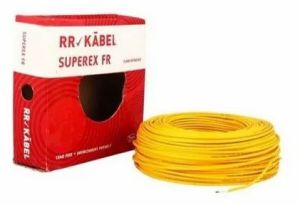 Copper RR Kabel House Wires, Color : Yellow, Length : 90M