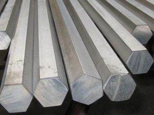 Stainless Steel Hexagonal Bar, Color : Silver 16mm to 55mm