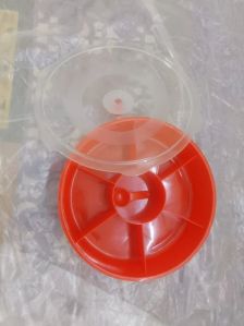 Plain Plastic Masala Box, Color : Red for Spice Storage