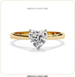 Lab Grown Heart Diamond Ring (SKU-DSRJE110)