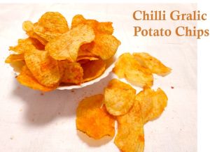 Chilli Garlic Potato Chips