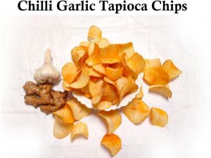 Chilli Garlic Tapioca Chips