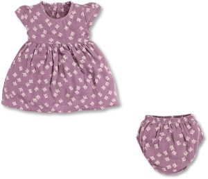 Alamco Printed Little Ones Purple Dress