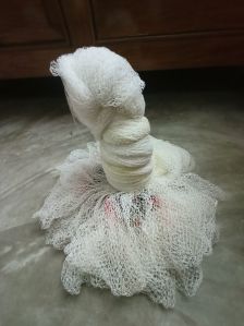 Nylon Fishing Cast Net, Color : White