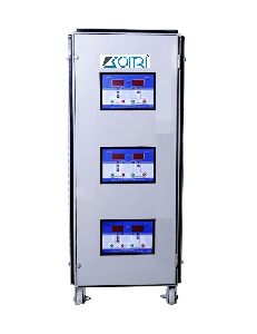 Item Image - Front Side Koiri 20 KVA 3 Phase Copper Wound Servo Voltage Stabilizer (250-460V)- Natu