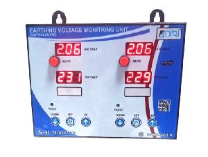 Koiri Make Earthing Voltage Monitoring Unit Double Screen ( EARTHSCAN PRO Series )