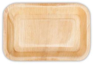 7 X 5 Inch Rectangle Areca Leaf Bowl