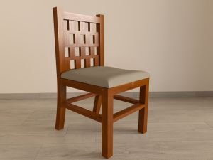Burma Teak Wood Chair