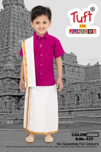 BOYS LUNGI SET