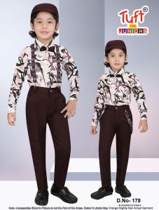BOYS SUSPENDER SUIT