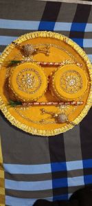 Haldi Mehendi Thali