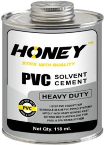 PVC Solvent Cement, Brand Name : Honey, Grade : 37, 43, 53, 63