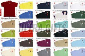 T-Shirt Shade Cards
