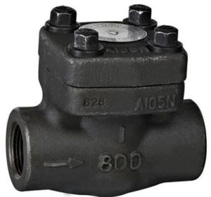 Color Coated Stainless Steel Swing Check Valve, Color : Black