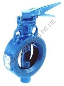 Mild Steel Butterfly Valve, Color : Blue