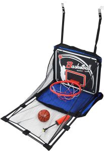 IRIS Plastic Basketball Stand, Color : Black, Multicolor, Blue