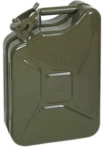 Color Coated 20 Ltr Stainless Steel Jerry Can, Length : 5-10mm