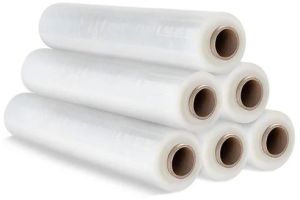 Packing Use PVC Transparent Stretch Film Roll, Length : 100-400mtr