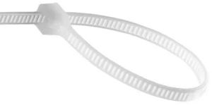 White 200 Mm Nylon Cable Tie, Thickness : 0.5-1mm