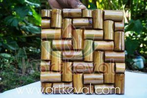 Bamboo Wall Tile, Shape : Square