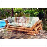 Modular Bamboo Sofa, Color : Brown