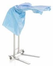 Plain Non Woven 120x66cm Mayo Trolley Drape, Color : Blue