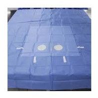 Plain Non Woven 220x350cm Radial Femoral Angiography Drape