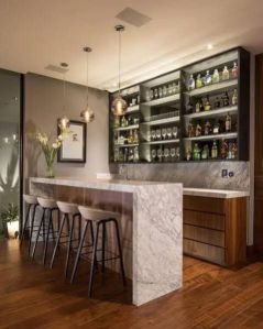 Wooden Bar Unit