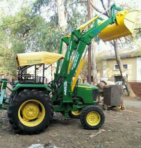 Hydraulic MS Dozerwala Tractor Front End Loader, Color : Blue