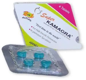 Super Kamagra Tablets, Packaging Type : Box