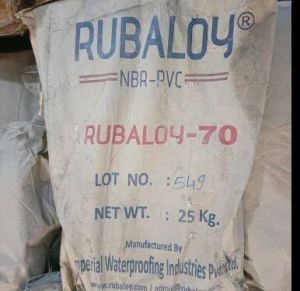 Rubaloy 70 NBR PVC Rubber, Color : White, Hardness : Soft