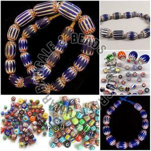 Plain Chevron Glass Beads, Packaging Type : Plastic Box