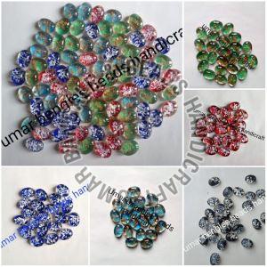 Transparent Glass Beads, For Garments Decoration, Clothing, Jewelry, Packaging Type : Paper Box