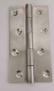 Polished Stainless Steel Butt Hinges, Color : Silver for Industrial