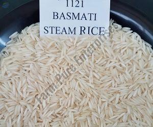 Natural 1121 Steam Basmati Rice, Color : White