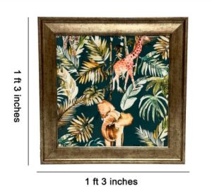 Beautiful Designer Fabric Framed  For Wall Decor