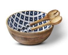 wooden bowl set