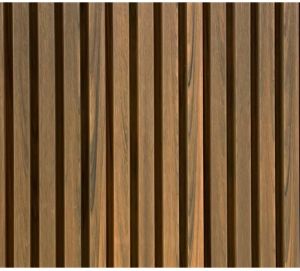 Meraki 01 Antique Wood Exterior Louver| 8 Ft X 8 Inches | 26 Mm Thickness