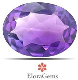 Amethyst 8x6 MM 1.15 Carats